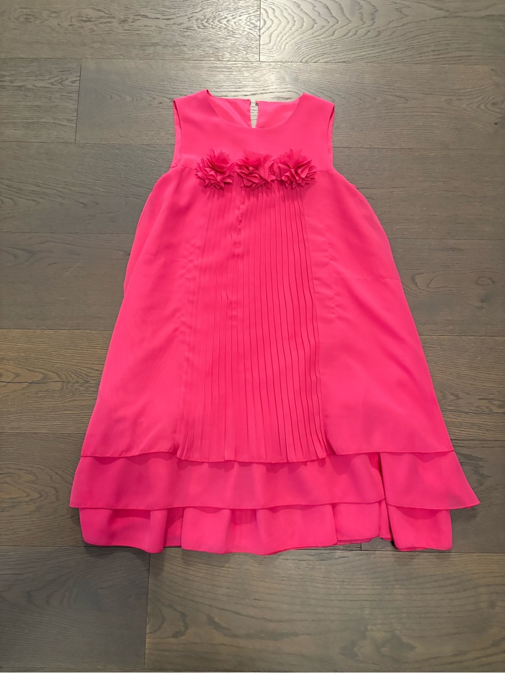 Gorgeous hot pink girls cocktail dress sz 12/14